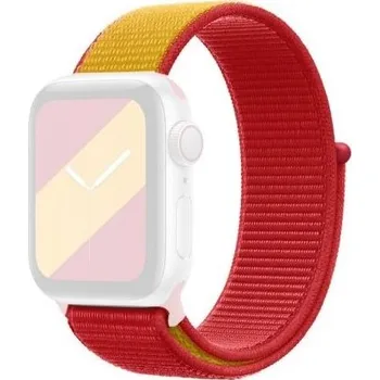 Řemínek na hodinky Nylonový řemínek se zapínáním na suchý zip pro Apple Watch Ultra 49mm / 46mm / 45mm / 44mm / 42mm - Španělsko