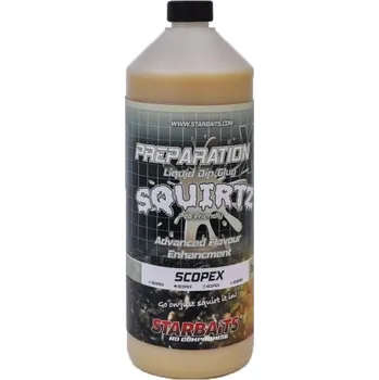 Návnadové aroma STARBAITS Booster PREP X SQUIRTZ SCOPEX 1L