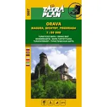 Turistická mapa: Orava: Magura, Beskydy, Priehrada 1:50 000 - Tatraplan [SK] (2014)