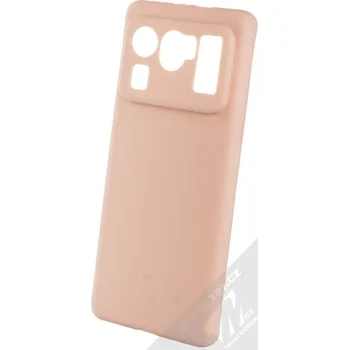 Pouzdro na mobilní telefon 1Mcz Matt Skinny TPU ochranný silikonový kryt pro Xiaomi Mi 11 Ultra světle růžová (powder pink)