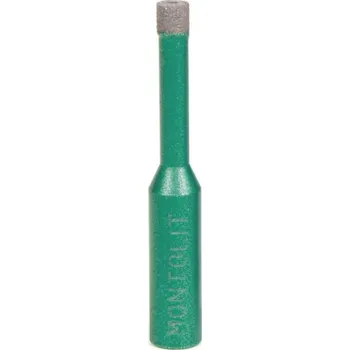 Frézka Brevetti Montolit FTJ6 Killer Gres JUNIOR, diamantová fréza pro vrtání za sucha