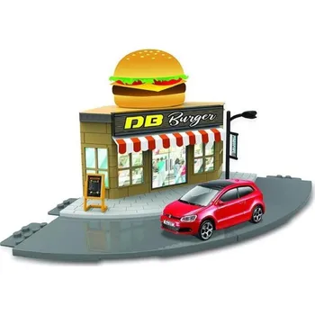 autíčko Bburago City Fast food 1:43