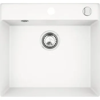 Granitový dřez Granitový dřez Pyramis CAMEA 53x50 bílý