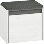 ML FURNITURE Botník - HYGA 01, sněžná borovice/antracit