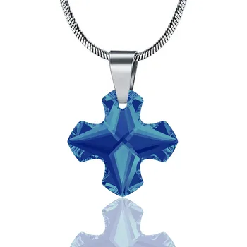 Náhrdelník Lafira stříbrný přívěsek Greek Blue 1030