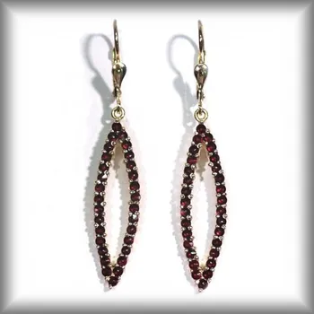 Náušnice bílé zlato