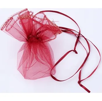 Dárková krabička Organzový dárkový sáček na šperky, korálky a drobnosti (SLEVA)