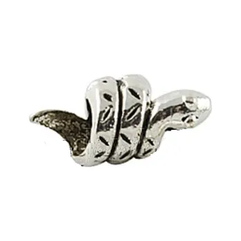 Korálek Korálek kovový Had - TOPBEADS