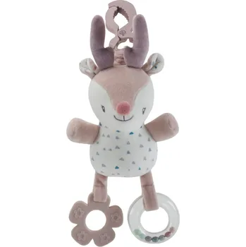 Hračka na kočárek Petite&Mars Hračka se zvukem na skřipci srnka Suzi