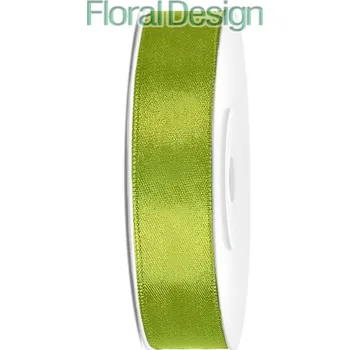 Stuha Stuha satén 12mm x 25m světlá zelená