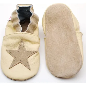 Capáčky Dětské capáčky TUPTUSIE Béžové hvězdy Velikost: 22-23