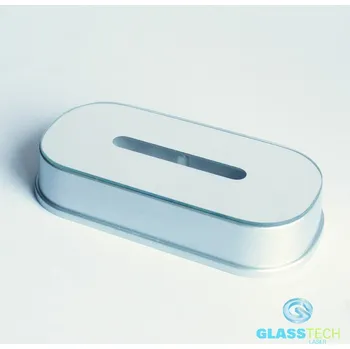 Svícen LED stojánek na skl. hranoly a ledovce (LED stojánek na nekulaté tvary - obdélníkový)