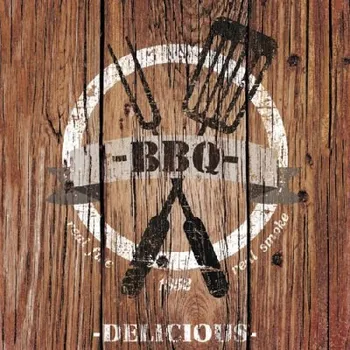 Papírový ubrousek Ambiente Ubrousky BBQ 33x33 cm, 20 ks