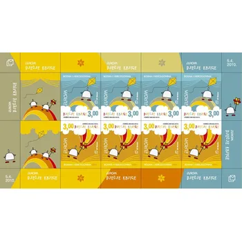 Poštovní známka Bosna a Hercegovina (2010) MiNr. 285 - 286 **, PL - Bosna (Mostar) - EUROPA - dětské knihy