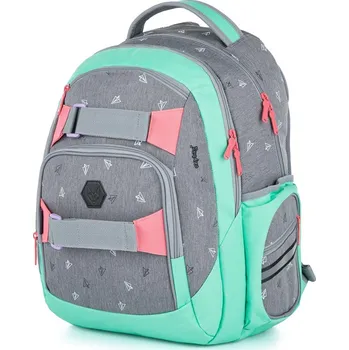 Školní batoh Karton P+P Oxy Style 27 l, Grey/Mentol