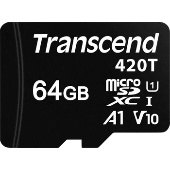 Paměťová karta Transcend TS64GUSD420T paměťová karta microSD Industrial 64 GB Class 10 UHS-I
