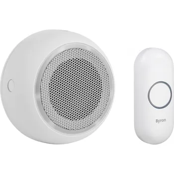 Domovní zvonek Byron DBY-23531 bezdrátový zvonek kompletní sada samopřehrávací