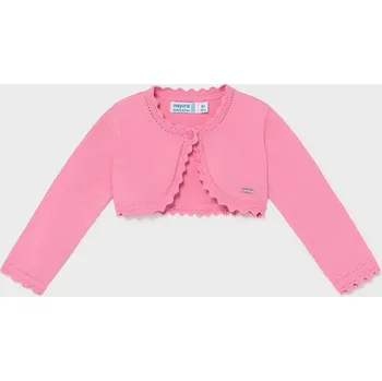 Oblečení a móda Dívčí svetr, bolerko Mayoral 306-35 růžový Rozměr: 98