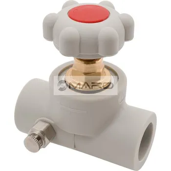 Instalatérský materiál FV-Plast Ventil PPR přímý s výpustným ventilem 32 mm, AA275032000