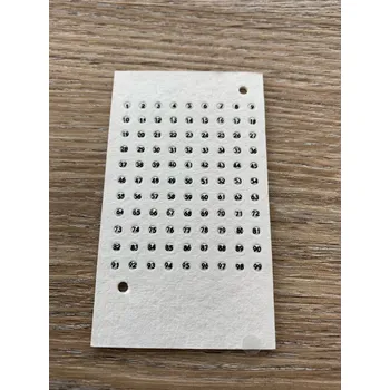 Opalitové značky barevné Barva: Zelená