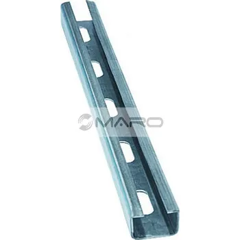 Instalatérský materiál Rabovský Nosník C 25 x 20 x 1,5 mm / 500 mm, 21020500