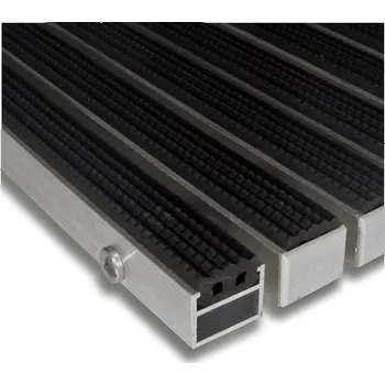 Rohožka Gumová hliníková čistící venkovní rohož Alu Standard - 150x100x2,7cm 80001203