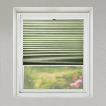 Roleta FOA Plisé roleta, Průsvitná, Tmavě zelená, P 019 , 75 x 90 cm