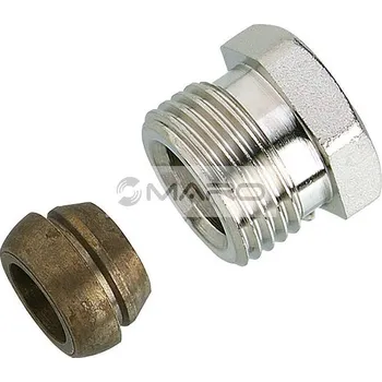 Radiátor Danfoss Šroubení svěrné pro měděné trubky 15 mm, pro vnitřní závit 1/2", 013G4115