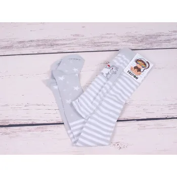 Chlapecké oblečení České bambusové punčocháče Trepon Soptik šedé vhodné i pro alergiky, atopiky velikost oblečení - děti: 68