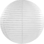 PartyDeco Lampion kulatý bílý