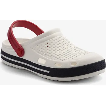 Pánské pantofle Pánské nazouváky COQUI LINDO White/Navy 43