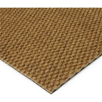 Rohožka Béžová kobercová zátěžová čistící zóna FLOMA Fiona - D 100cm, Š 100cm a V 1,1cm 83332345