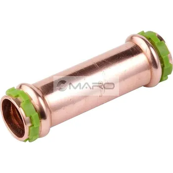 Instalatérský materiál KAN-therm Copper V Nátrubek Cu lisovací, přesuvný SP5275V pro vodu/topení 28 mm, 2261245012