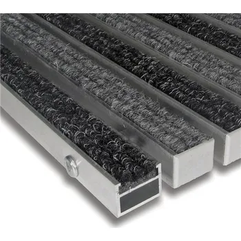 Rohožka Textilní hliníková čistící vnitřní rohož Alu Standard - 100x150x2,7cm 80001207