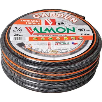 Zavlažování Valmon Hadice PVC zahradní 1117SE Garden, šedá/neprůhledná 1/2" (svitek 25 m), 11117SE1325