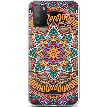 Pouzdro na mobilní telefon Kryt Xiaomi Poco M3 silikon Happy Mandala (obal neboli pouzdro na Xiaomi Poco M3)