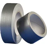 DEN BRAVEN Univerzální textilní páska 50mm x 25m - stříbrná