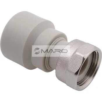 Vodovodní potrubí FV-Plast Přechodka PPR plastová s převlečnou maticí 25 x 3/4", AA226025034