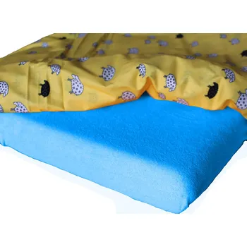 Prostěradlo Tyrkysové froté prostěradlo do školky Rozměr:: 60 x 120 cm