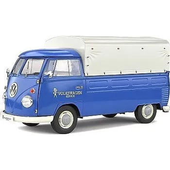 autíčko Solido VOLKSWAGEN T1 PICK UP VOLKSWAGEN SERVICE 1950 BLUE 1806702