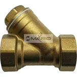 Filtr mosazný s nerezovým sítkem FF 1/2", 44DN15