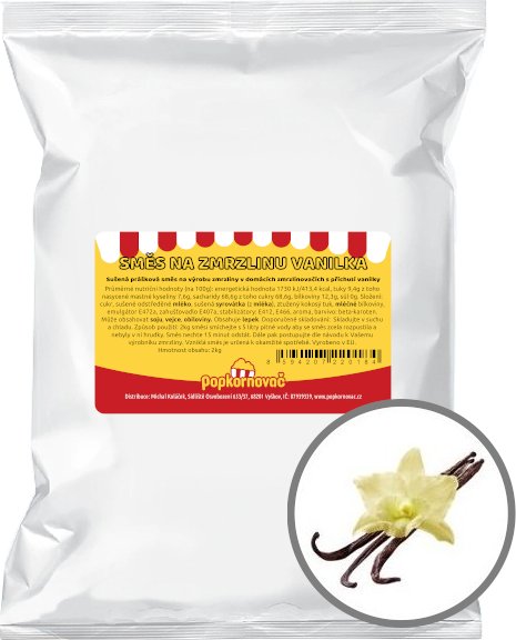 Směs na zmrzlinu VANILKA (2kg)