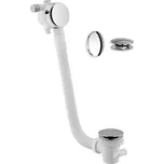 SENATOR vanová souprava s napouštěním, click-clack, délka 900mm, zátka 72mm, nerez mat VR269028