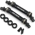 YeahRacing TACC-040 Tamiya CC02 nerezová přední a zadní centrální hřídel kardanu