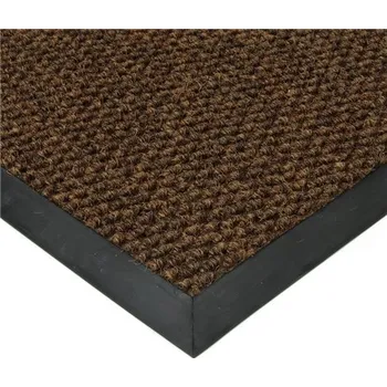 Rohožka Hnědá textilní zátěžová čistící rohož Fiona - 70x100x1,1cm 77225505