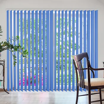 Žaluzie FOA Vertikální žaluzie, BASIC, Tmavě modrá, VP 450 , 120 x 100 cm