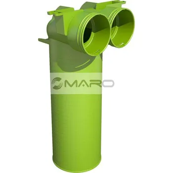 Klimatizace Brilon Přechodka na vyústku vzduchovodu 75/63 mm, DN125, 100009188342