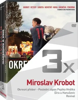 DVD film DVD Miroslav Krobot: Okresní přebor film, Díra u Hanušovic, Revival 3 disky