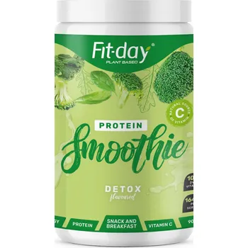 Recenze Fit-day Protein Smoothie Detox 900 g Přírodní produkt Recenze Fit-day Protein Smoothie Detox 900 g