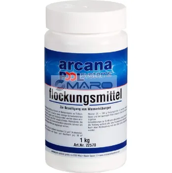 Bazénová chemie Arcana Vločkovač Flockungsmittel k odstranění zákalu bazénové vody, 1 kg, 22572